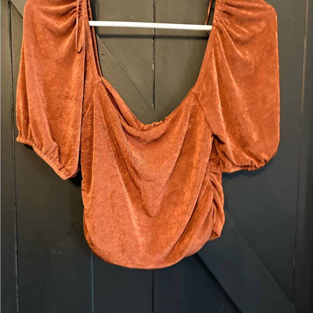 Sophie Rue Terracotta Blouse